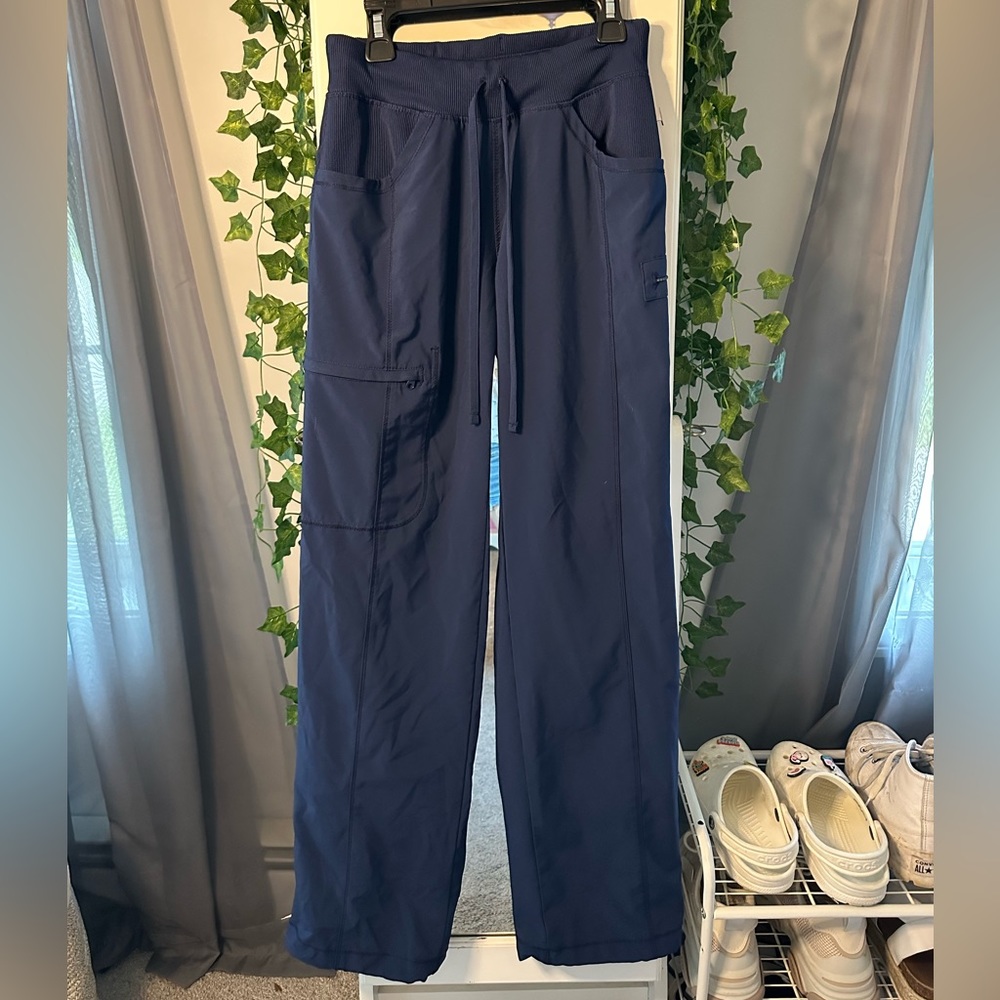 navy blue extra small petite scrub pants! brand: infinity (or small regular)